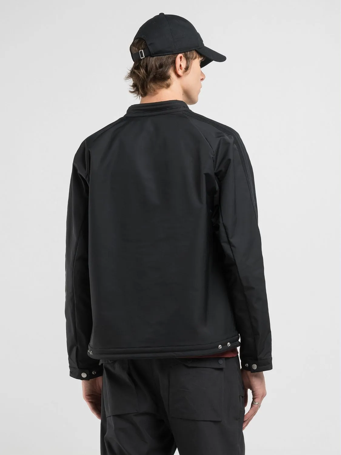 Full-zip jacket with embroidery Black | Replay Jeans
