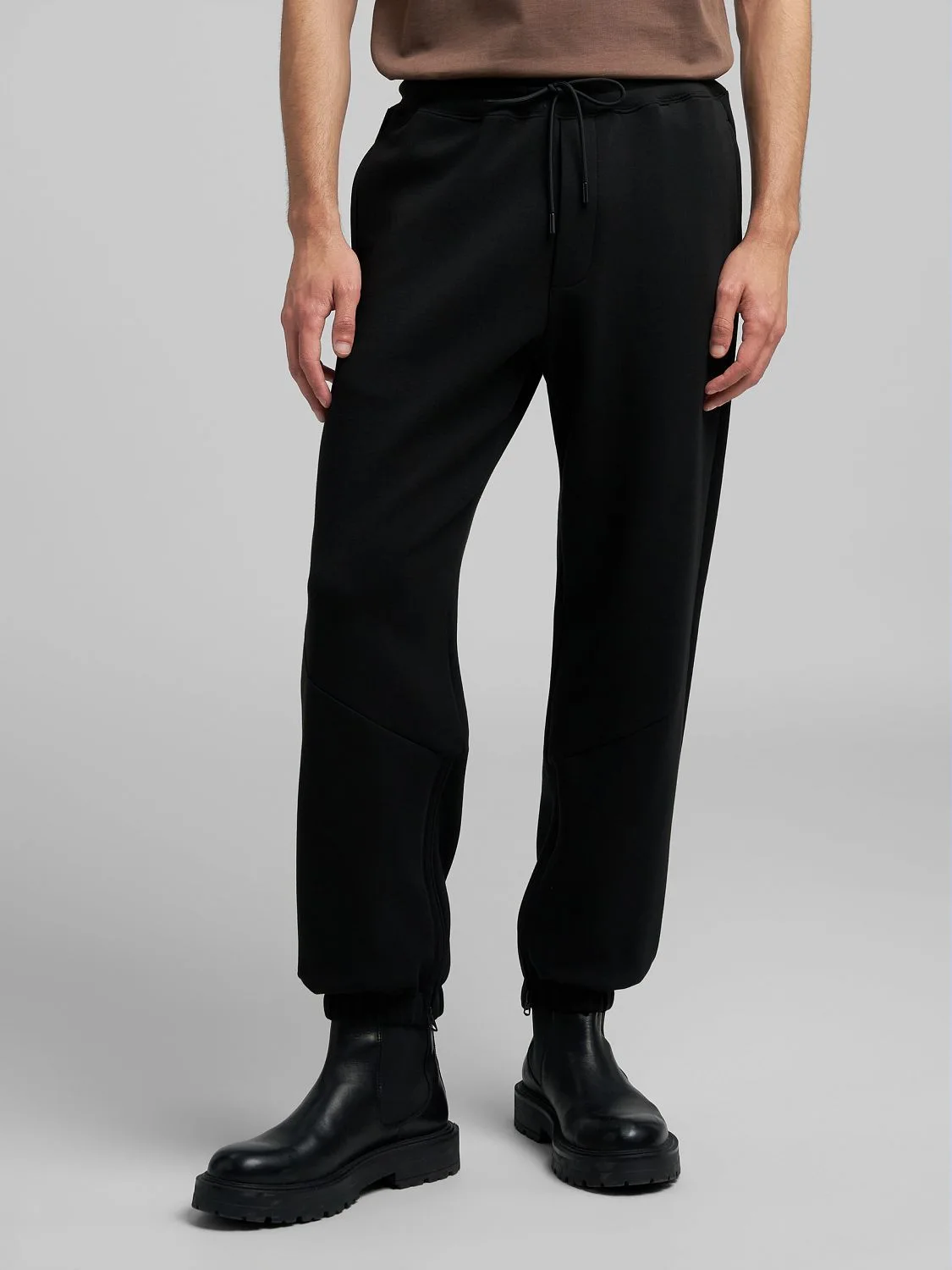 REPLAY REGULAR-FIT TECH FLEECE JOGGERS M9029 .000.23655 BLACK 2