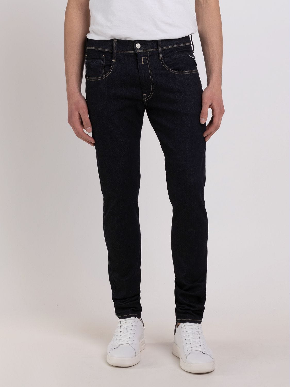 Grover straight-fit jeans Medium blue | Replay Jeans