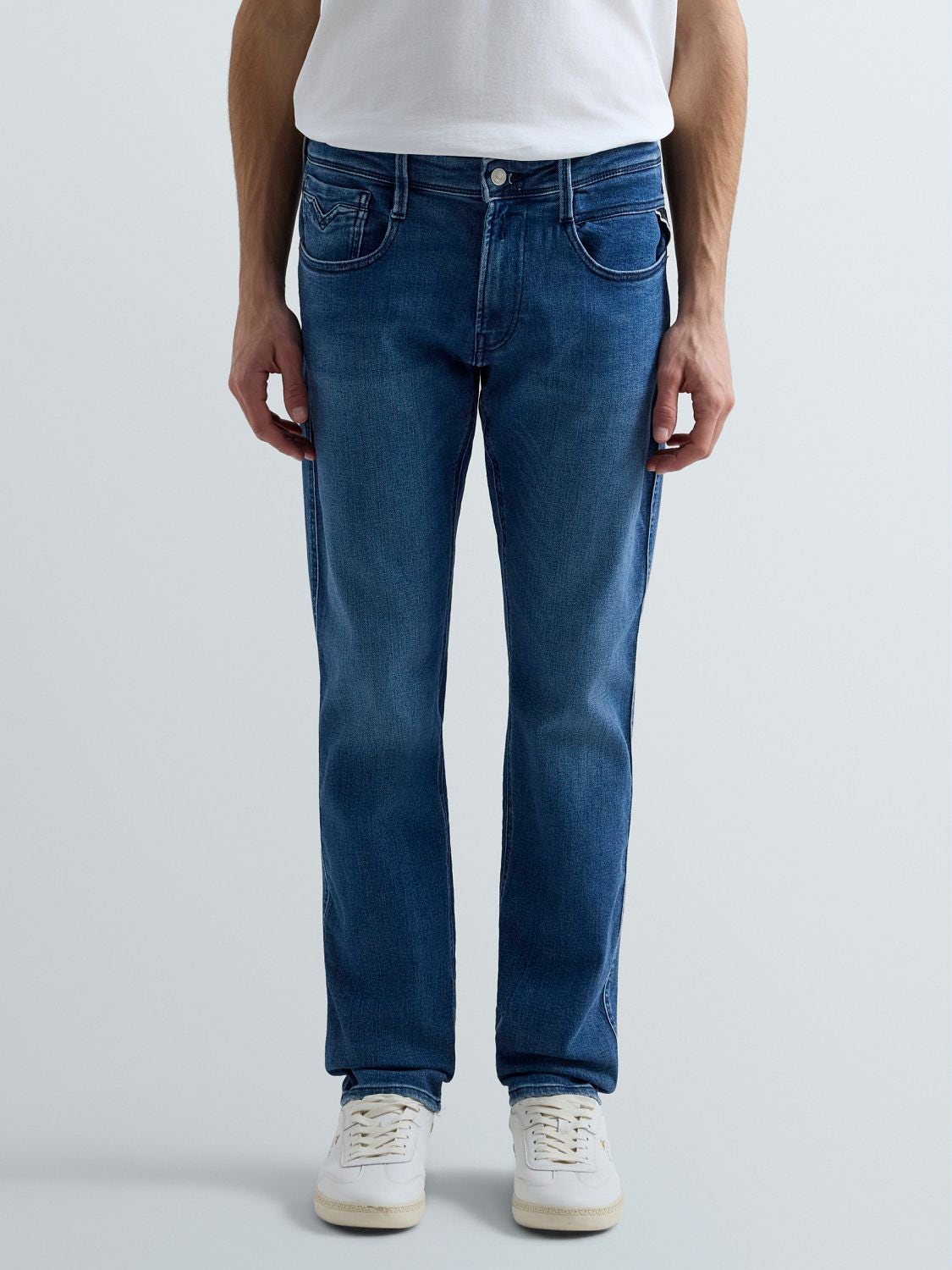 Anbass slim-fit jeans Medium blue | Replay Jeans
