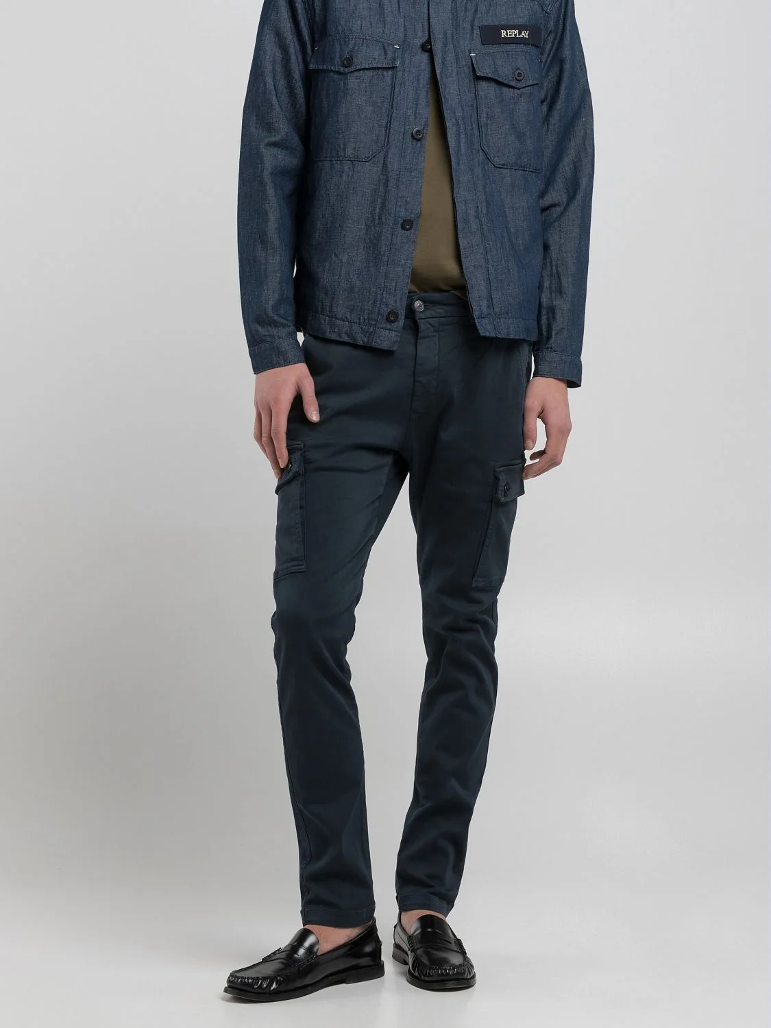 REPLAY JAAN SLIM-FIT JEANS M9649E.000.8366197 BLUE 2