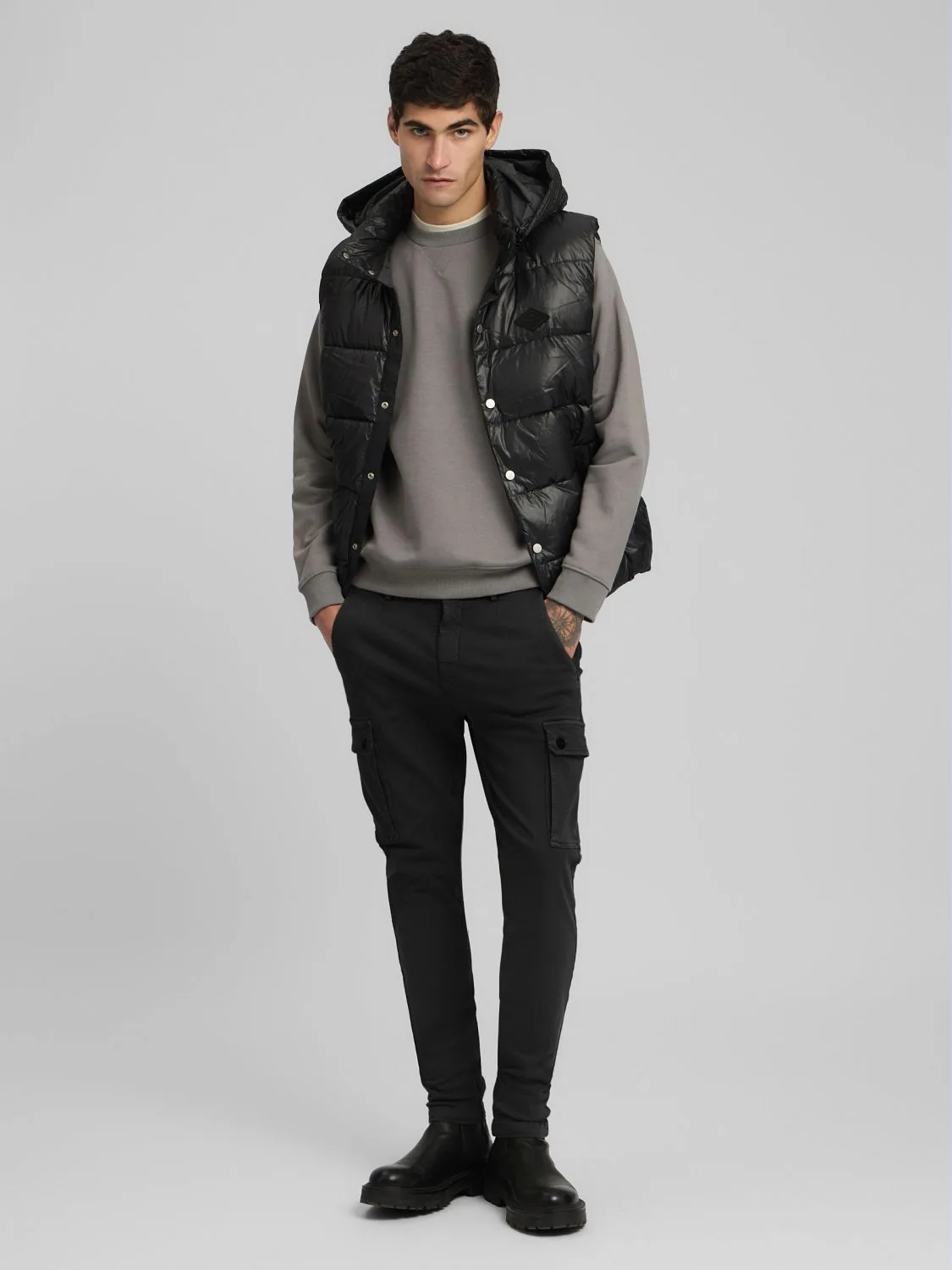 Jaan slim-fit cargo jeans Black | Replay Jeans