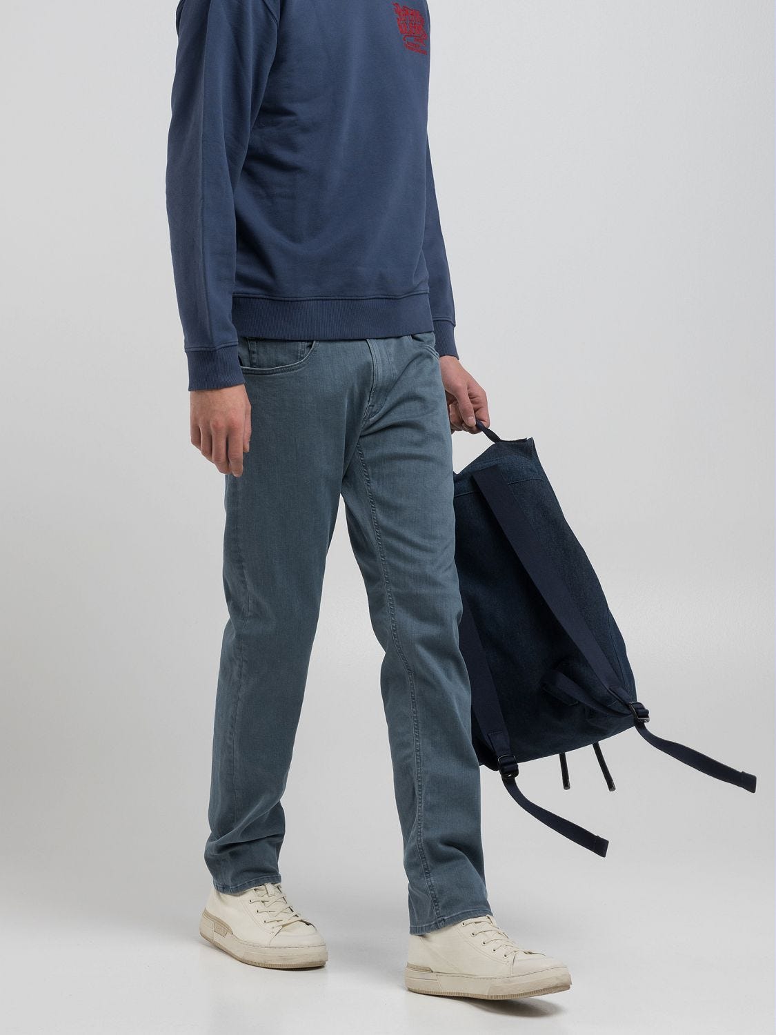M9zero1 straight-fit jeans Super light blue | Replay Jeans