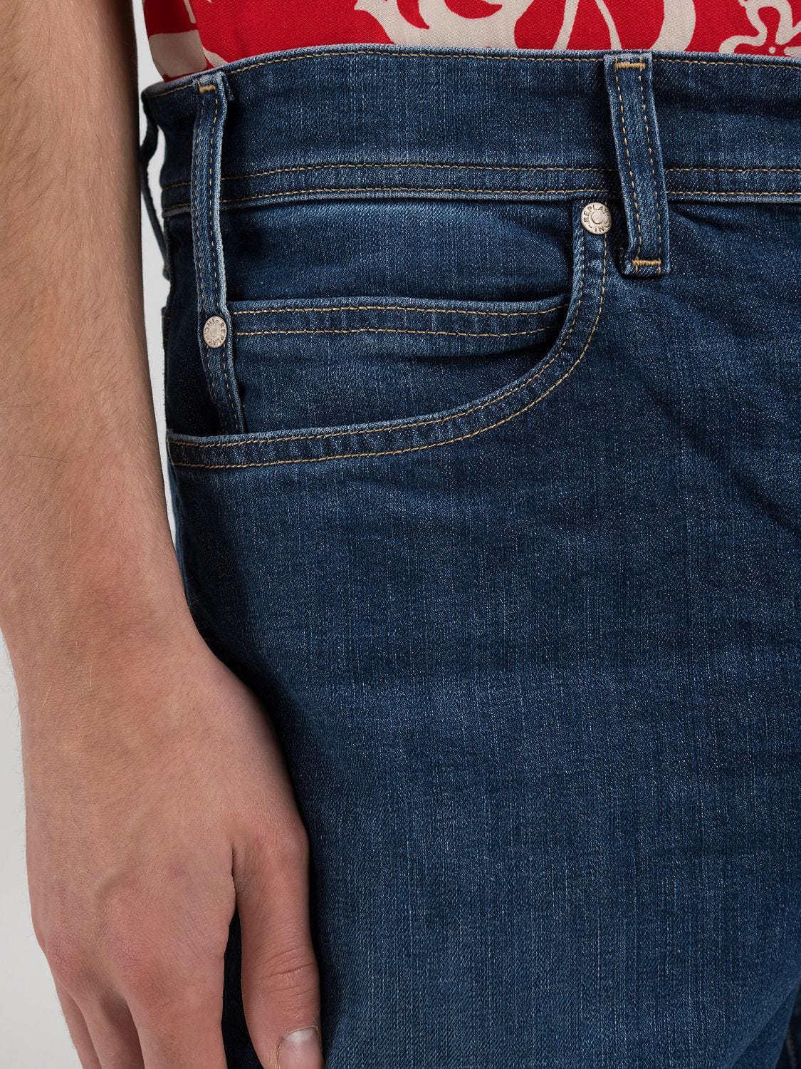 Rbj.981 tapered-fit shorts Dark blue | Replay Jeans