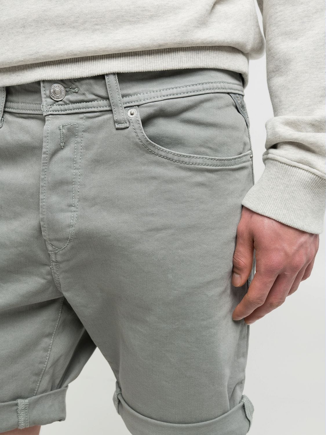 パンツ PASSPORT DENIM SHORTS GREY OVERDYE 何でも揃う Pass~Port Workers Over-Dye Grey - Short Denim