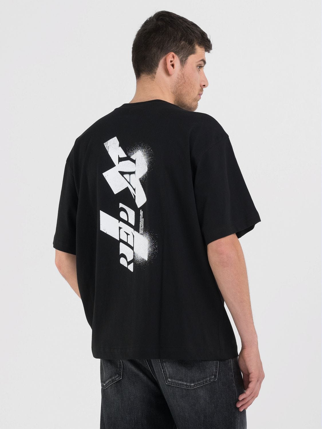 Harmonize crew-neck t-shirt with replay x martin garrix