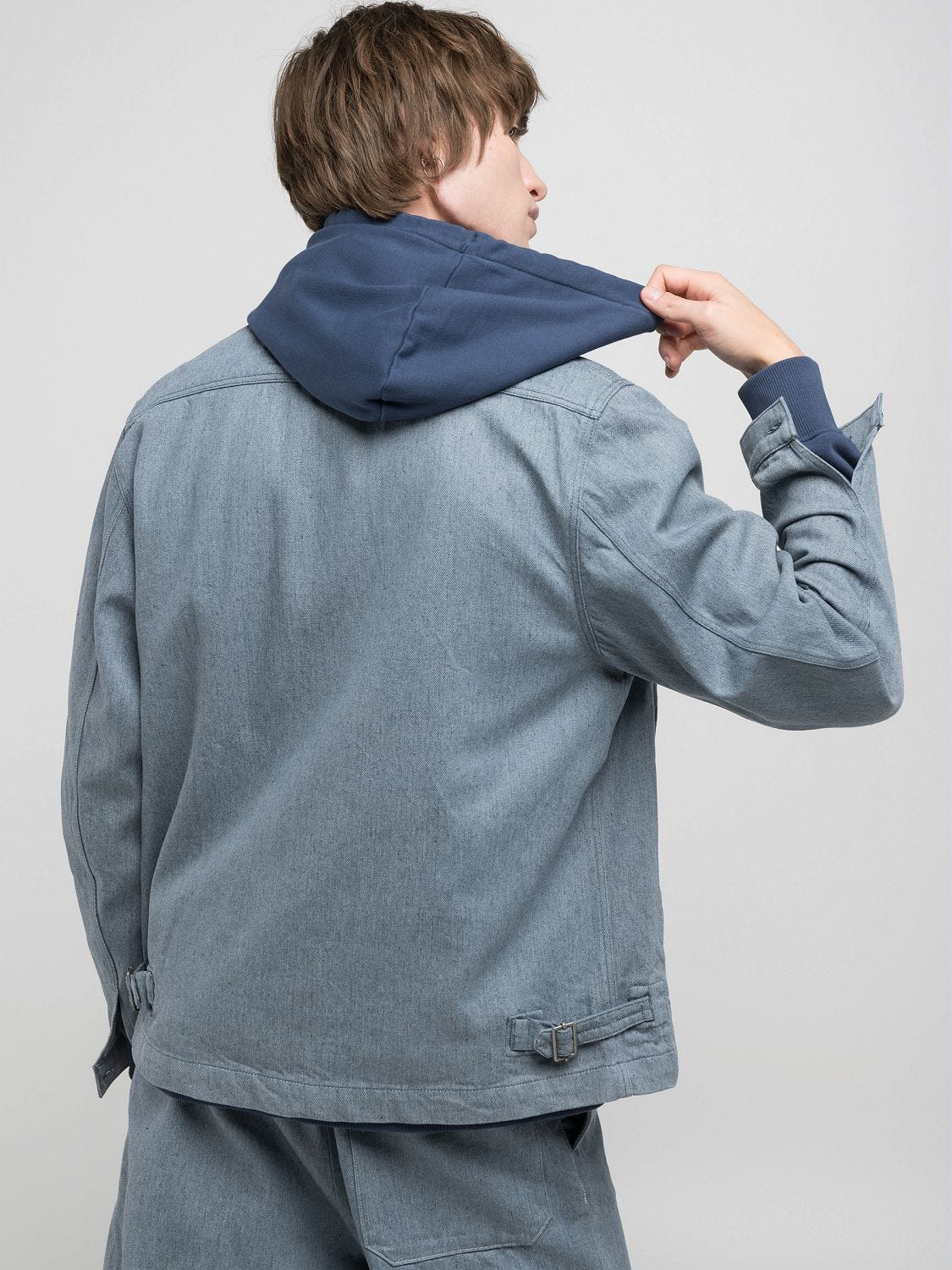 Recycled denim jacket Medium blue | Replay Jeans