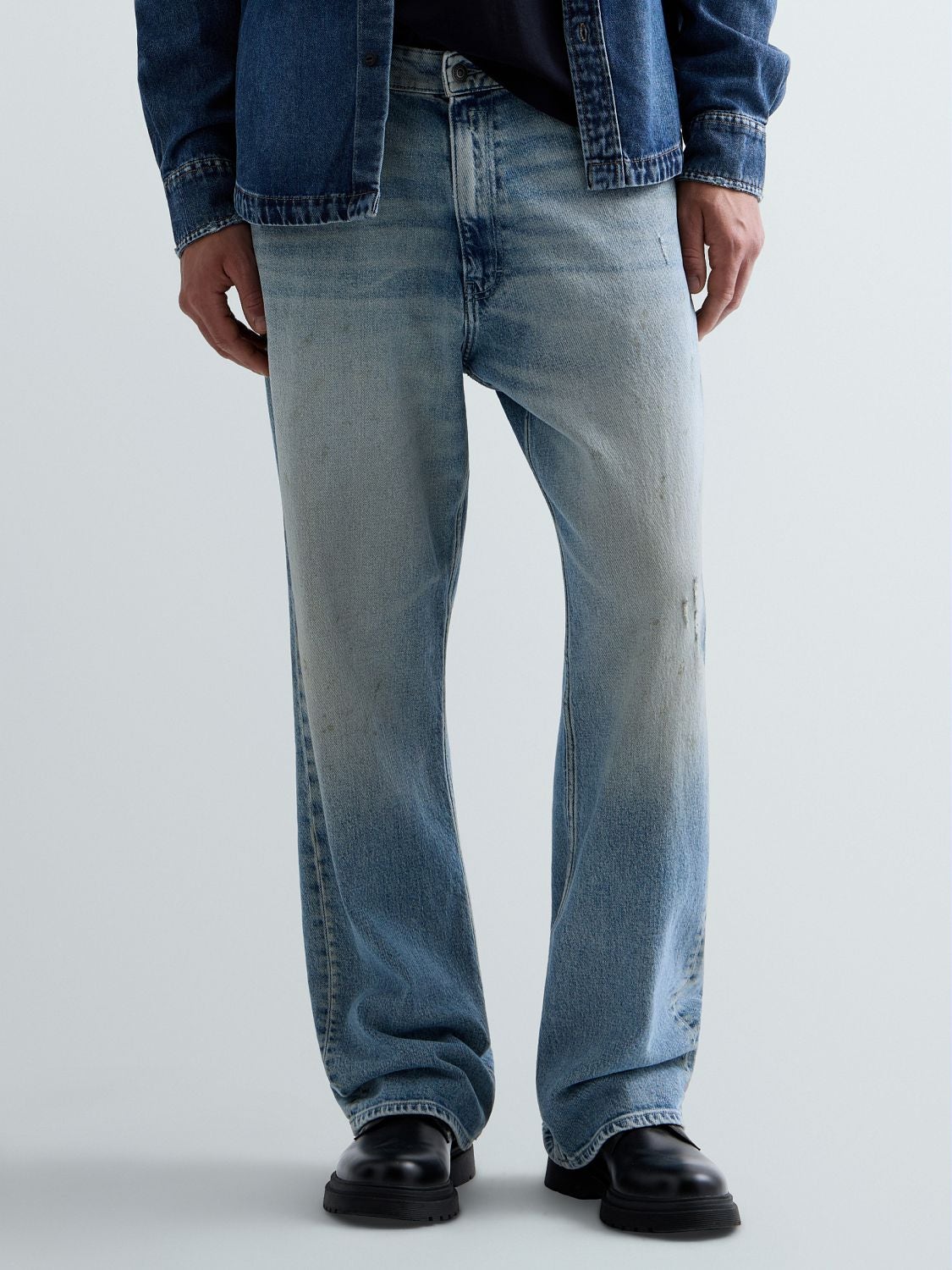 REPLAY CLEY BOOTCUT-FIT JEANS M1050 .000.795 28B LIGHT BLUE 2