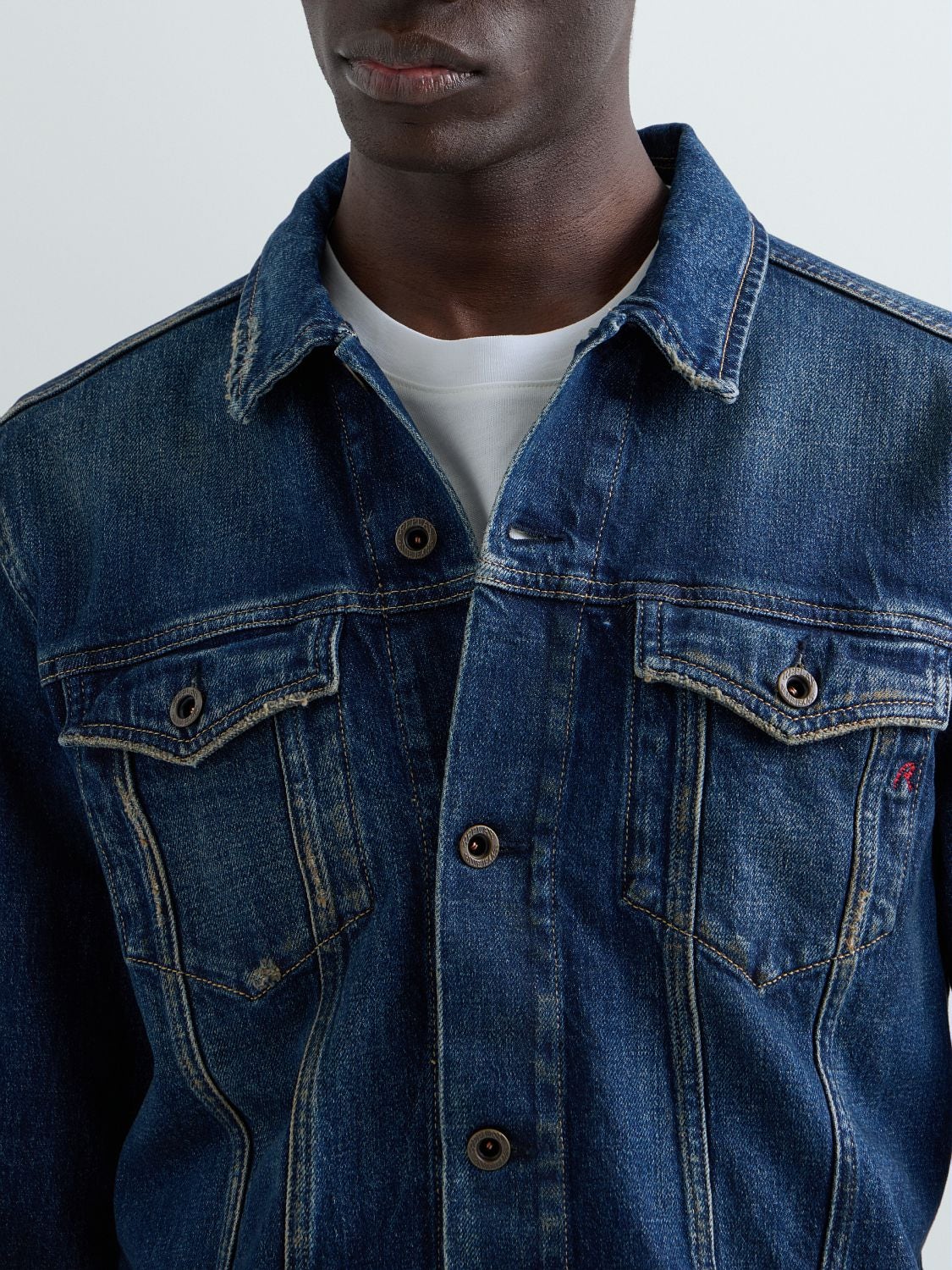 Regular-fit denim jacket Dark blue | Replay Jeans