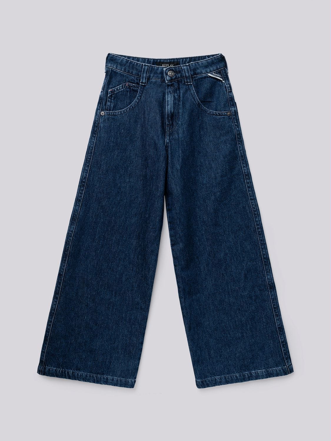 M通常丈　na.e  Wide Loose Jeans Deep Blue