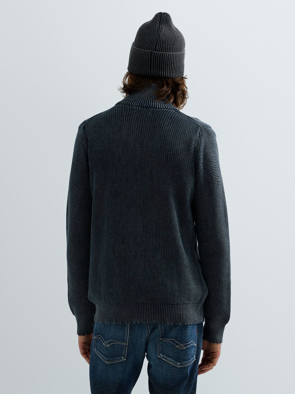 Full-zip sweater Total eclipse | Replay Jeans