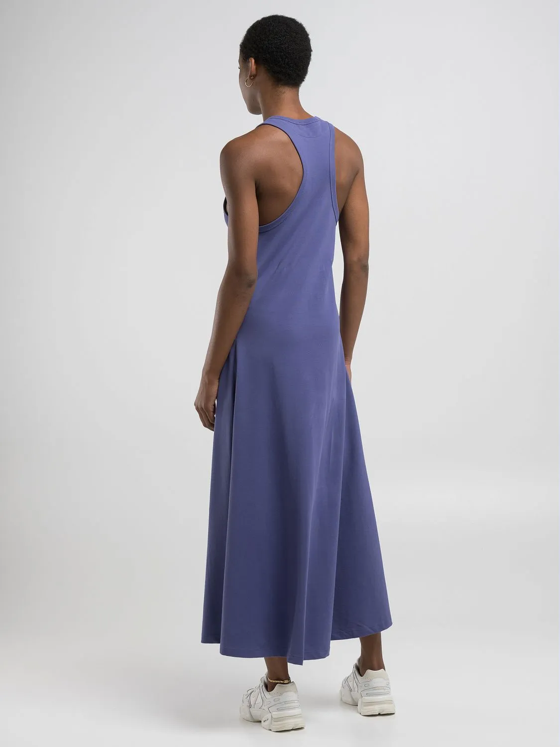 Midi dress with print Orient blue | Replay Jeans