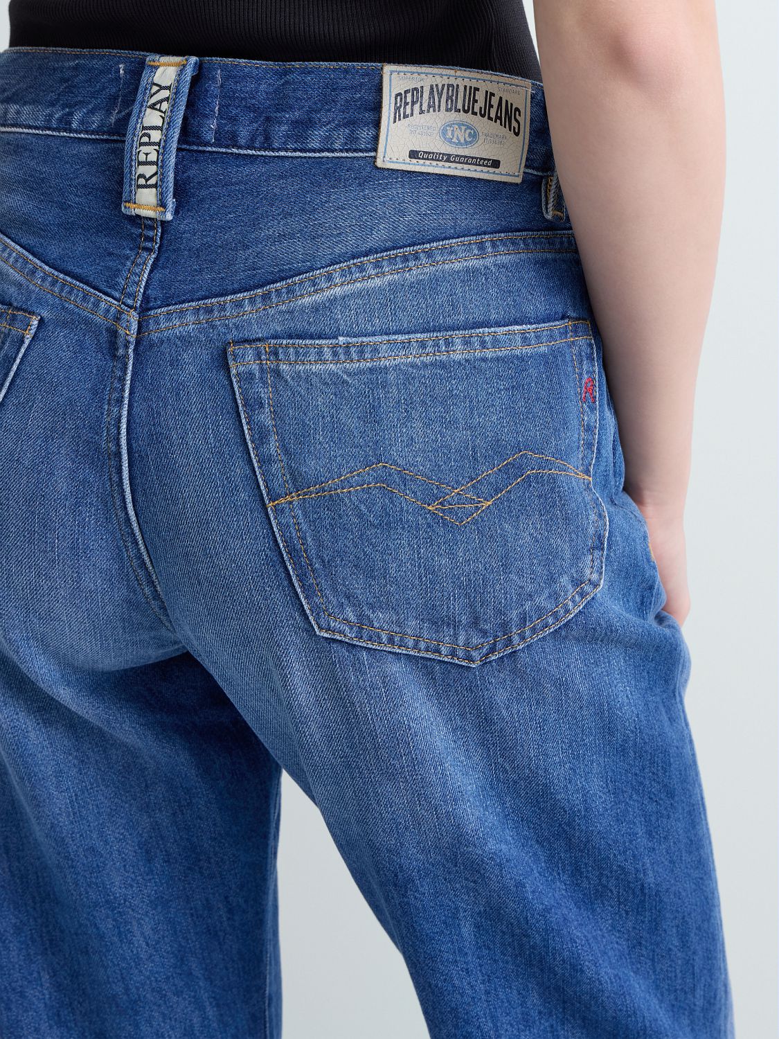 邦楽 CASH REPLAY W9zero1 straight-fit jeans Dark blue | Replay Jeans