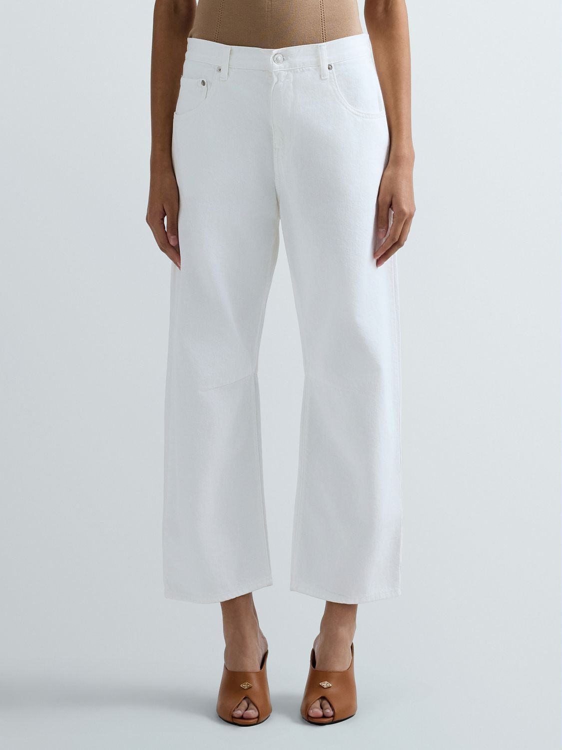 REPLAY JANIE BARREL-FIT JEANS WB550 .026.858001D NATURAL WHITE 2