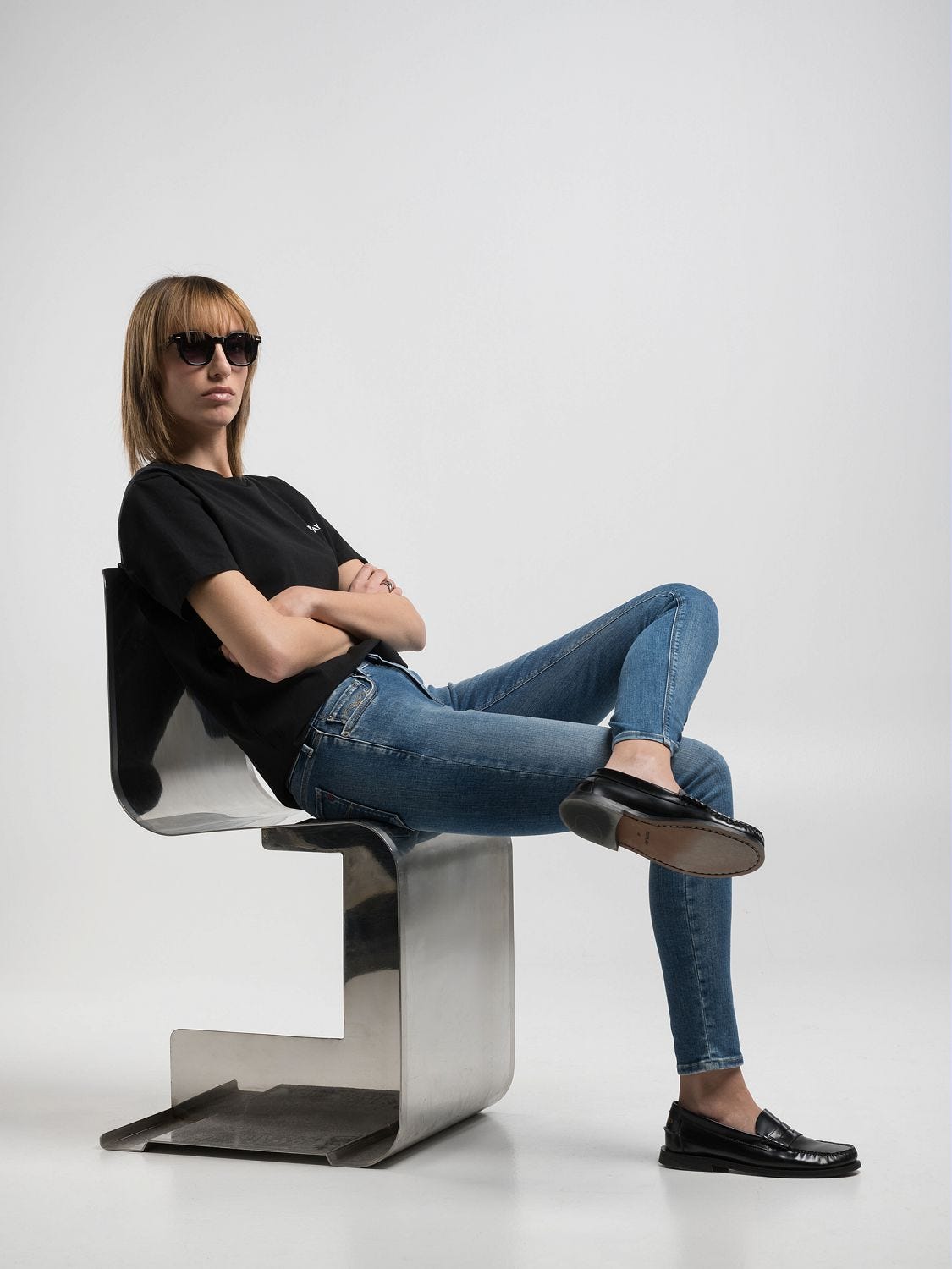 New luz skinny-fit jeans Medium blue | Replay Jeans