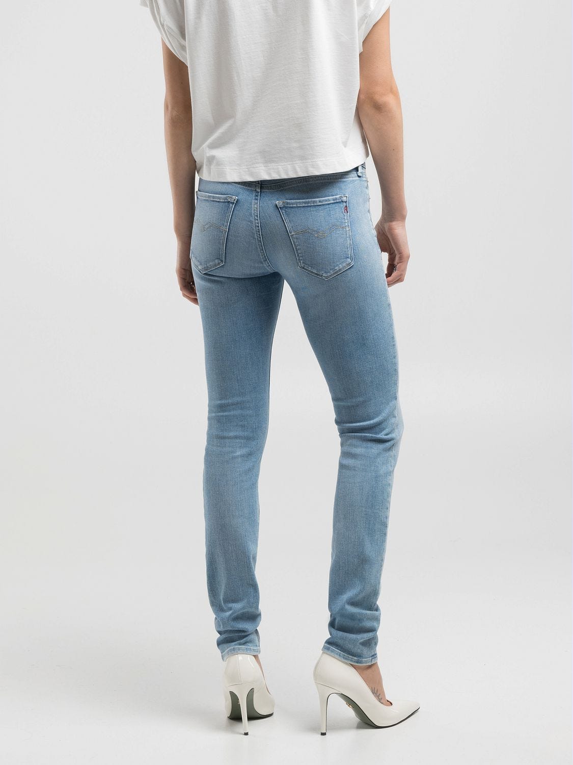 New luz skinny-fit jeans Light blue | Replay Jeans