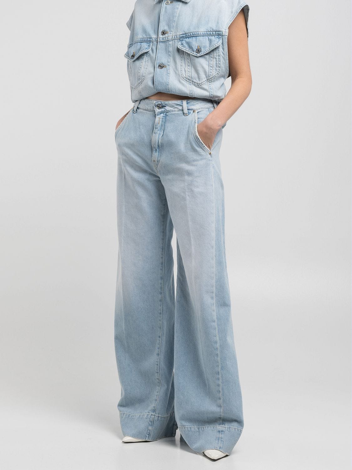 【SCENERITY】Highlight Wide Denim SCENERITY】Highlight Wide Denim Ω デニム・ジーパン