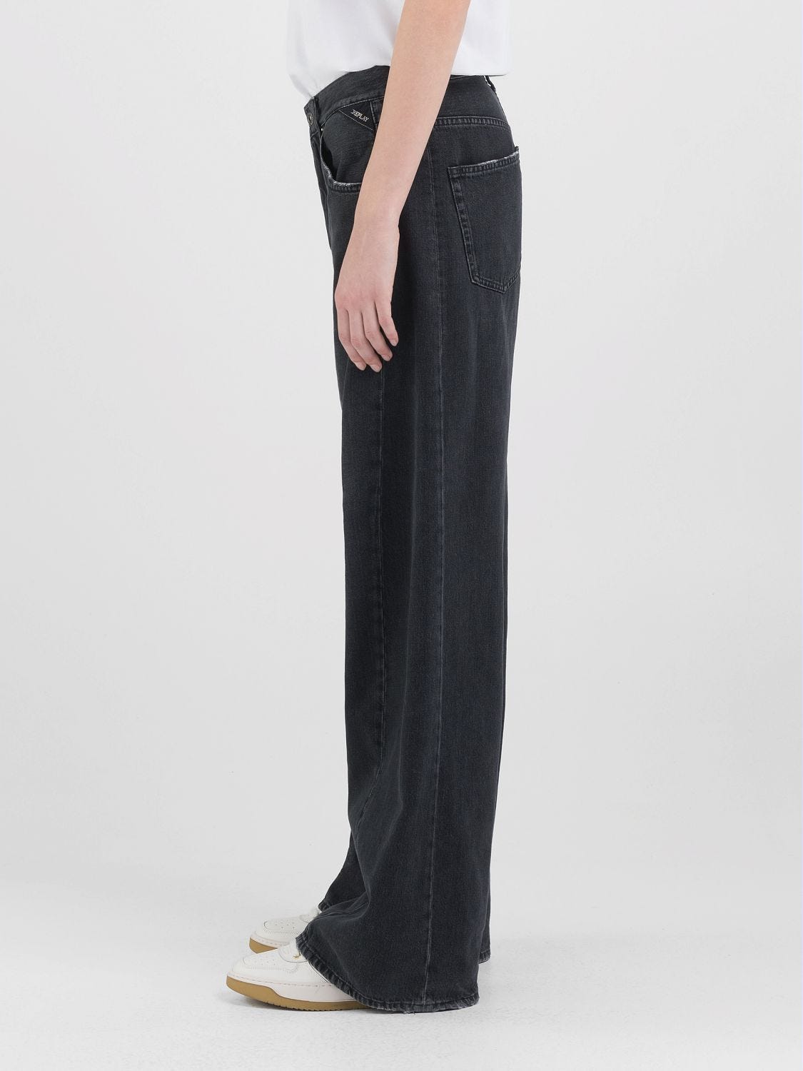 Narja baggy-fit jeans Black | Replay Jeans