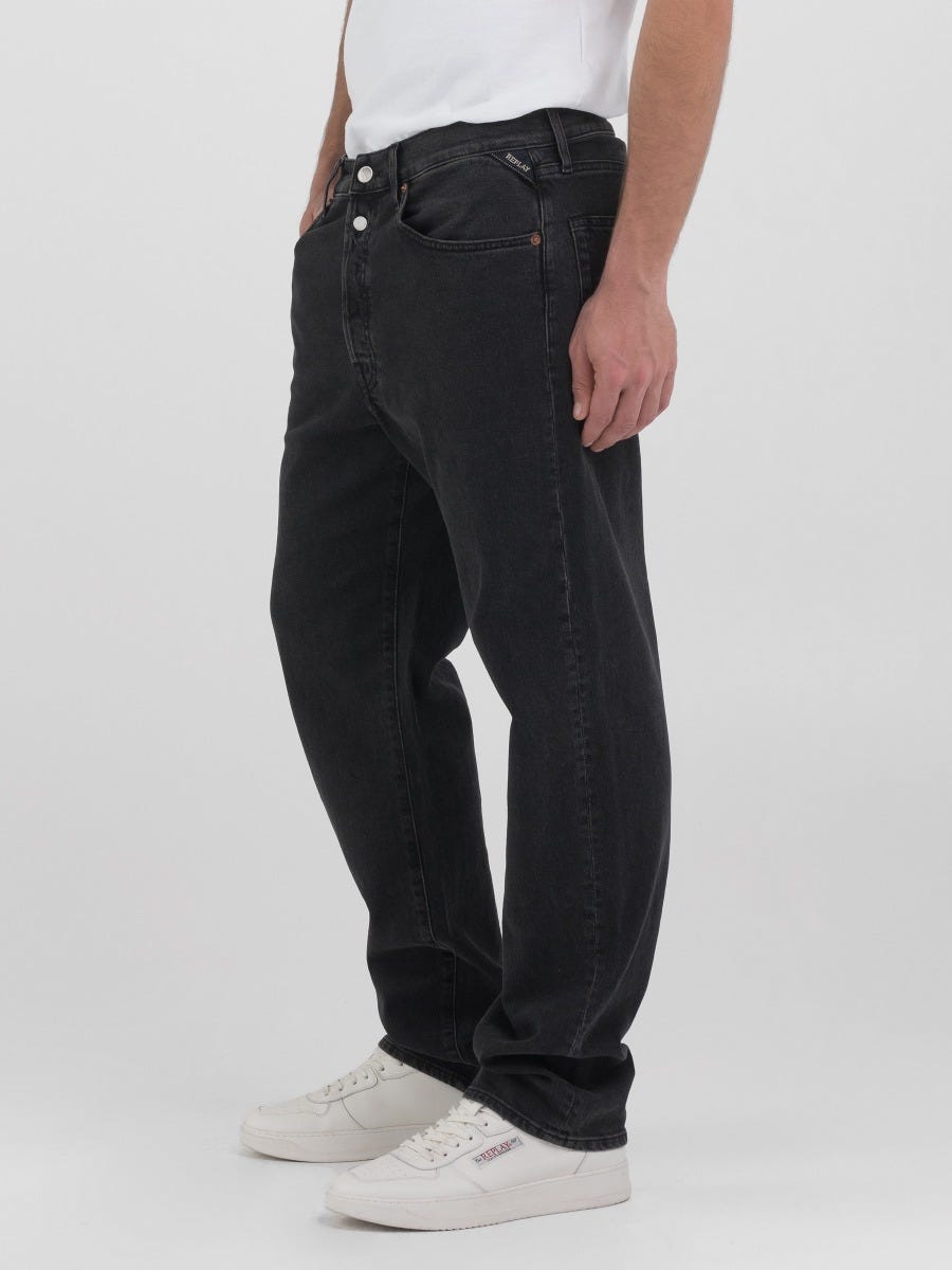 Grover straight-fit jeans Dark blue | Replay Jeans