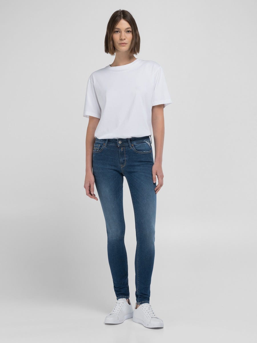 Narja relaxed-fit shorts Light blue | Replay Jeans